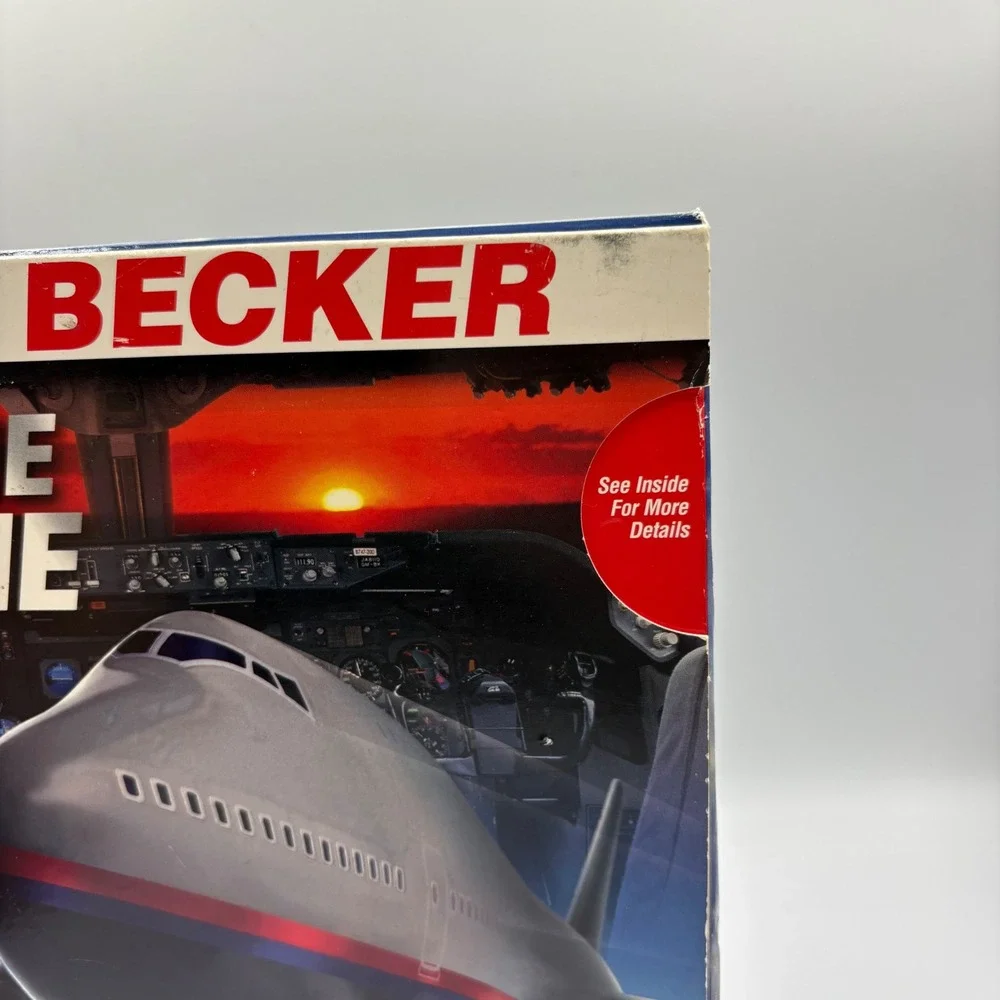 Data Becker Jumbo Jet 2.0 MS Flight Simulator 98 PC Blue Vintage Sealed